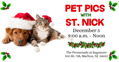 Pet Pics with St. Nick @ The Promenade at Sagemore | Evesham | New Jersey | United States