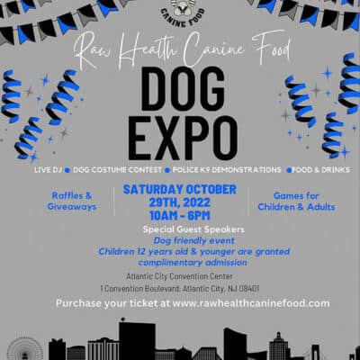 Raw Health Canine Food Dog Expo @ atlantic city convention center | Atlantic City | New Jersey | United States